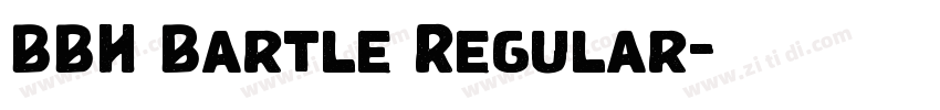 BBH Bartle Regular字体转换
